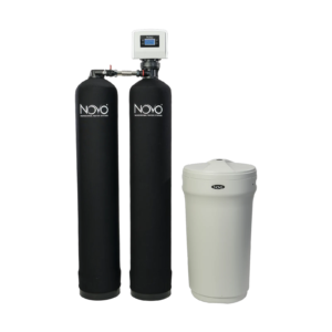 NOVO 485UF HTO High Efficiency Water Softener and Whole Home Carbon Filter with Aqua Alert Smart Monitoring Standard Flow Performance